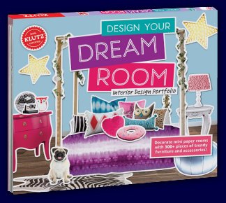 KLUTZ Design Your Dream Room bedroom decorating home decorating future designer decorating