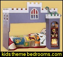 Children's Castle Lof bunk Bed Woodworking Plans