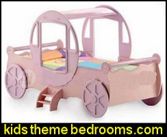 Princess Cinderella Carriage Twin Bed Woodworking Project Plans