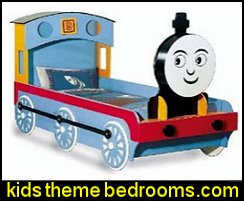 Train Engine Twin Bed Woodworking Project Plans, Do It Yourself - Design