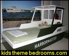 Tug Boat Bed - Woodworking Plans 