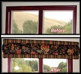 WINDOW CORNICE KIT - WINDOW CORNICE KIT, Window Treatment, No Sew Window Cornice, Curtain Valance, Window Covering Top Treatment, Cornice Kit,