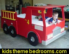 Woodworking Plan for Fire Truck Bed fire truck theme bed plans