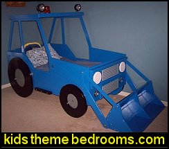 digger theme bed woodworking plans